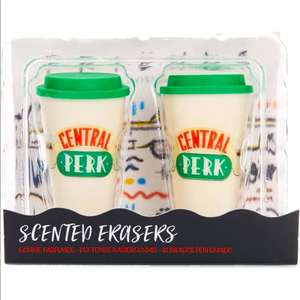 NEW！Friends Central Perk Coffee Scented Erasers